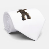 Inuit Inukshuk Native American Spirit Collection Krawatte (Gerollt)