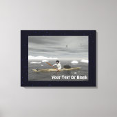 Inuit Kayak Leinwanddruck (Vorderseite)