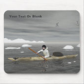 Inuit Kayak Mousepad (Vorne)