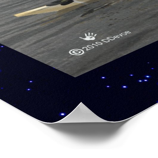 Inuit Kayak Poster (Ecke)