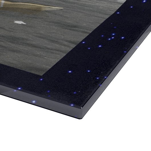 Inuit Kayak Schneidebrett (Ecke)