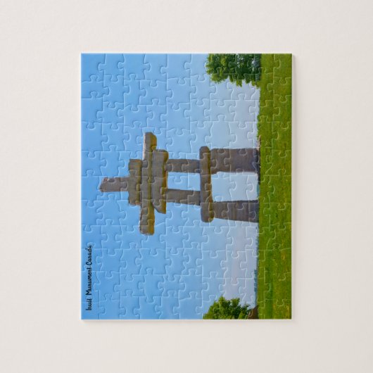 Inuit Monument Kanada Monument Puzzle (Vertikal)