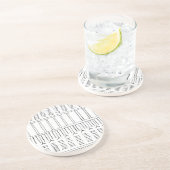 Inuit-Tätowierung Getränkeuntersetzer (Seite)