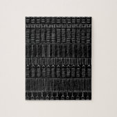 Inuit Tattoo - schwarz Puzzle (Vertikal)