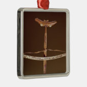 Inuitbogenbohrgerät Ornament Aus Metall (Rechts)