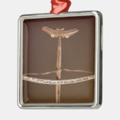 Inuitbogenbohrgerät Ornament Aus Metall (Links)