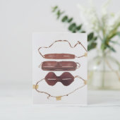 Inuitsonne-/-schnee'Gläser Postkarte (Stehend Vorderseite)