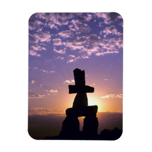 Inukshuk Nordwest-Territorien, Kanada Magnet