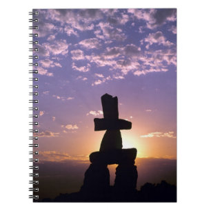 Inukshuk Nordwest-Territorien, Kanada Notizblock