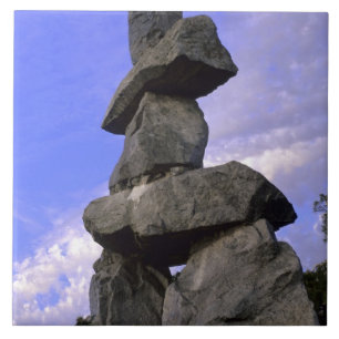Inukshuk, Nordwestgebiete, Kanada Fliese