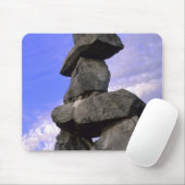 Inukshuk, Nordwestgebiete, Kanada Mousepad (Mit Mouse)