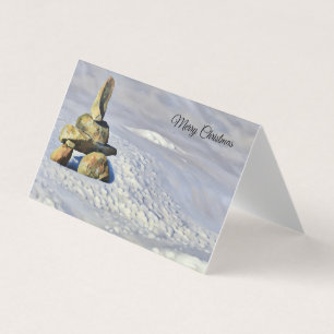Inuksuk Frohe Weihnachts-Text Schönheit der Jahres