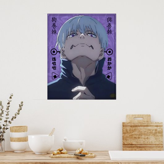Inumaki Toge Poster (Küche)
