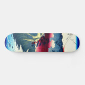 Inume Durchlauf Kai Provinz Japan 1858 Skateboard (Horizontal)