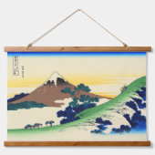 Inume Pass in der Provinz Kai Katsushika Hokusai Wandteppich Mit Holzrahmen (Vorne)