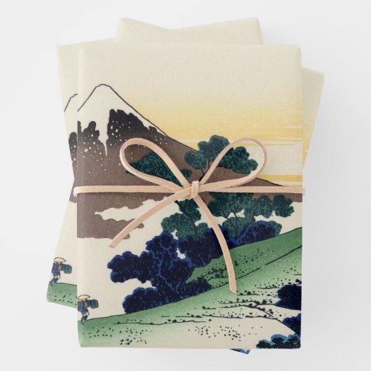 Inume Pass, Kōshū Poster Geschenkpapier Set (Beispiel)