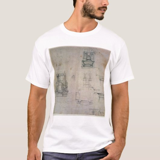 Inv. 1859 6-25-545. R. Entwirft für Gräber T-Shirt (Vorderseite)