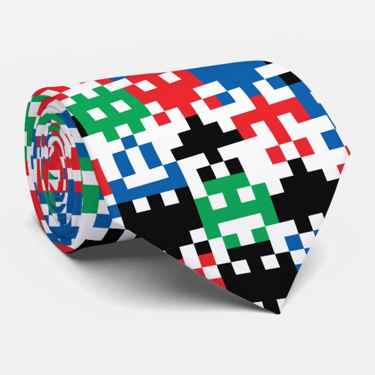 Invader_03-04 Krawatte (Gerollt)