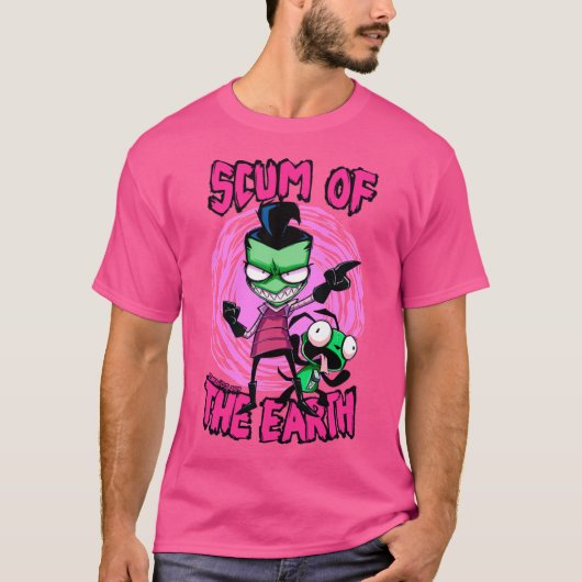 INVADER ZIM Freund Geschenk T-Shirt (Vorderseite)