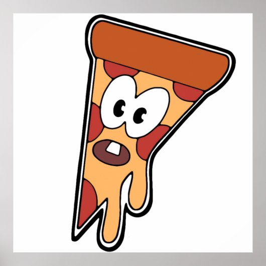 Invader Zim Pizza Decal Poster (Vorne)