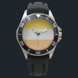 Invaliditätsflagge Armbanduhr<br><div class="desc">Dieses Design enthält die Disability-Flagge (auch bekannt als Flag der Rechte von Menschen mit Behinderungen oder die Überwindungsflagge), eine Flagge, die Menschen mit Behinderungen repräsentiert. Die Fahne wurde 2017 von der valencianischen Tänzerin Eros Recio geschaffen und den Vereinten Nationen vorgestellt. Die Fahne wurde auch beim Internationalen Tag der Menschen mit...</div>