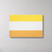 Invaliditätsflagge Leinwanddruck (Vorderseite)