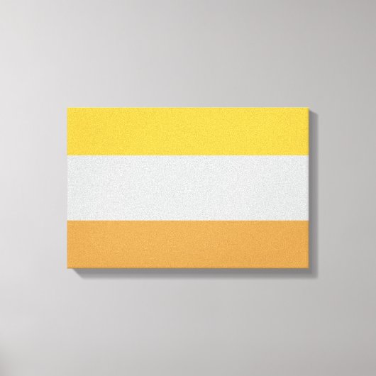 Invaliditätsflagge Leinwanddruck (Vorderseite)