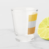 Invaliditätsflagge Schnapsglas (Links)