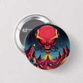 Invasion der Alien Button (Vorne & Hinten)