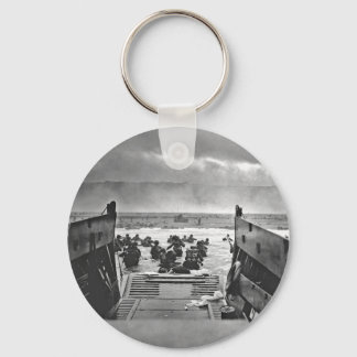 Invasion der Normandie am D-Day - 1944 Schlüsselanhänger