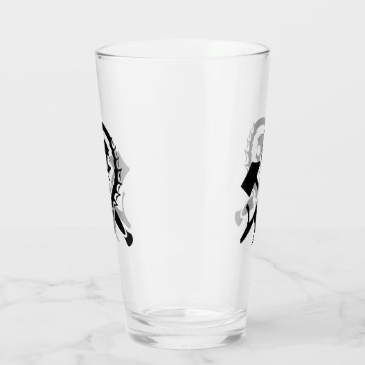 Invasion der russischen Sichel- und Hammerbäume Glas (Rechts)