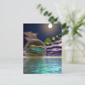 Invasion der Scherben Postkarte (Stehend Vorderseite)