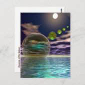 Invasion der Scherben Postkarte (Vorne/Hinten)