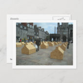 Invasion der Unkrautsamen Postkarte (Vorne/Hinten)