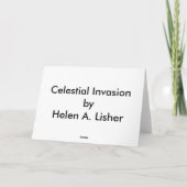 Invasion Feiertagskarte (Rückseite)