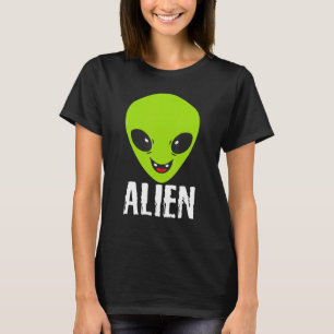 Invasion Flying Saucer Entführung Crop Universe Al T-Shirt