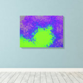 Invasion Of Green Leinwanddruck (Insitu (Holzboden))