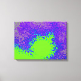 Invasion Of Green Leinwanddruck