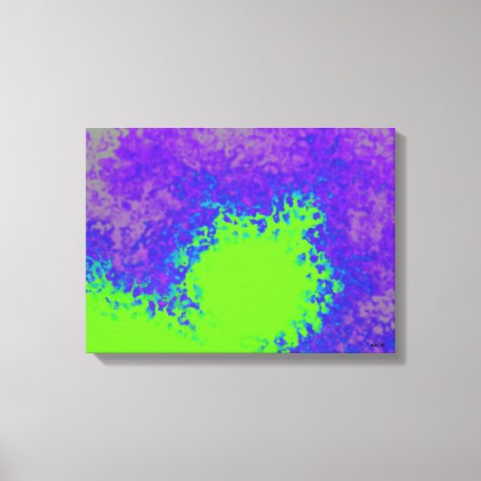 Invasion Of Green Leinwanddruck (Vorderseite)