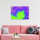 Invasion Of Green Leinwanddruck (Insitu (Wohnzimmer))