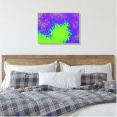 Invasion Of Green Leinwanddruck (Insitu (Schlafzimmer))