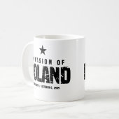 Invasion of Poland WW2 Kaffeetasse (Vorderseite Links)
