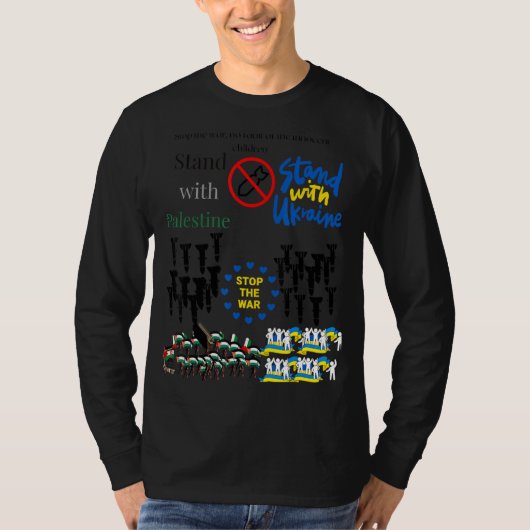 Invasion stoppen T-Shirt (Vorderseite)