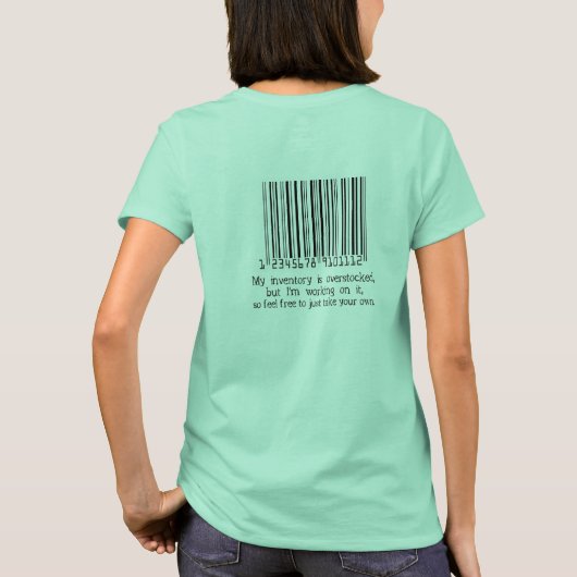INVENTORY T-Shirt (Rückseite)