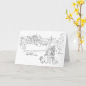 Inveraray Castle Scotland Karte (Gelbe Blume)