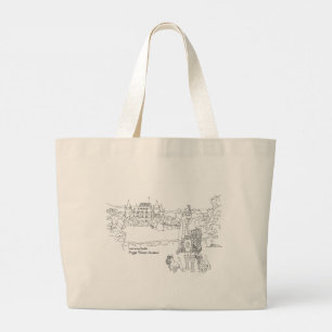 Inveraray Castle Scotland Tote Bag Jumbo Stoffbeutel
