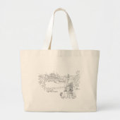 Inveraray Castle Scotland Tote Bag Jumbo Stoffbeutel (Vorne)