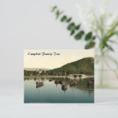 Inverary Castle and Bridge, Schottland Postkarte (Stehend Vorderseite)