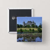 Inverary Castle, Strathclyde, Schottland Button (Vorne & Hinten)