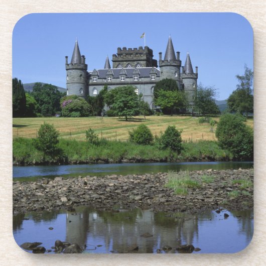 Inverary Castle, Strathclyde, Schottland Getränkeuntersetzer (Vorderseite)